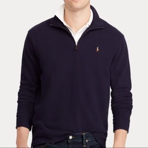 Men’s Polo Pullover Quarter Zip